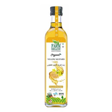 Farm Organic Yellow Mustard Oil 500 ml